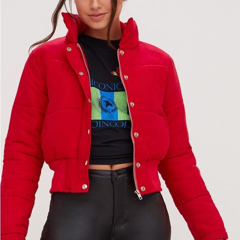 Red Puffer Jacket